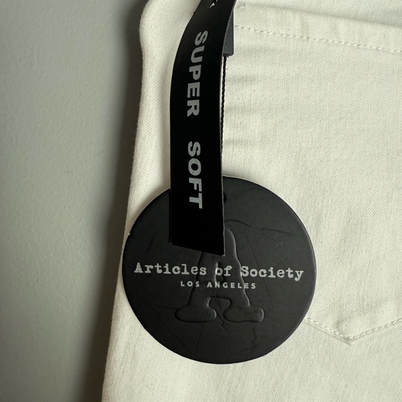 Nordstrom Women's Cream Skinny Jeans - Picture 7 of 7